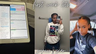 FIRST WEEK OF JUNIOR YEAR  moved to online VUU vs HU football game GRWM cooking MORE [upl. by Cida]