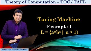 Turing Machine for an bn  Example 1 [upl. by Eniretak]