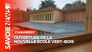 Ouverture de lécole VertBois à Chambéry [upl. by Dlareg]