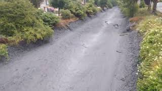 debris flow  21 juillet 2017  Crue torrentielle à Saint Julien Montdenis 2 [upl. by Enaej]