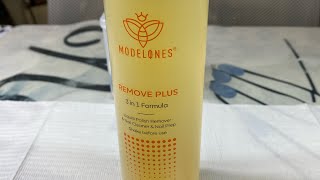 Modelones 3n1 Nail polish Remover soak off quick and easymodelones soakoffgel acrylicnails [upl. by Yllet420]