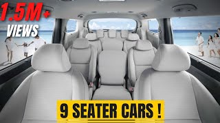 9 Seater Cars  Best 9 Seater Cars In India  Kia Carnival To Mahindra Scorpio [upl. by Idak]