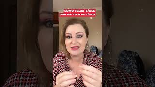 como colar cílios sem cola Nina Dela Roza [upl. by Jesselyn]