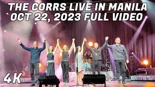 The Corrs LIVE in Manila 2023 Full 4K Video Oct 22 2023 Shot on Huawei P60 Pro  Mate 60 Pro [upl. by Nyram691]