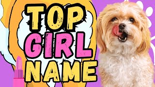 Stylish Popular Dogs Names Cute female dog names Top female dog names Pretty Unique female dog names [upl. by Christine]