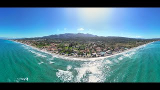 Corfu Greece 4K Drone  Acharavi Beach [upl. by Dremann433]