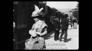 2st Documentary Film  The Arrival of a Train at La Ciotat Station 1895 시오타 역에 도착하는 열차 [upl. by Annaiel712]