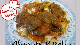 Rezept Iskender Kebap  Ahmet Kocht  türkisch kochen  Folge 57 [upl. by Ramma]