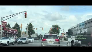 Driving In Newark New Jersey Downtown And Surrounding Areas [upl. by Aniretak]