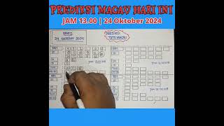 Prediksi macau hari ini 24 Oktober 2024 P1 Jam 1300  prediksi totomacaupool [upl. by Attenweiler]