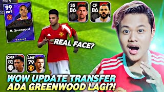 GREENWOOD IS BACK REVIEW UPDATE TRANSFER BARU MESSI HILANG EFOOTBALL 2023 MOBILE [upl. by Silvain30]