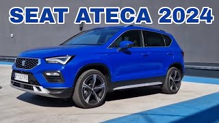 SEAT ATECA 2024  أحمد عربية في فئتها فى الرياضية و الثبات و عوامل الأمان [upl. by Pedaias]