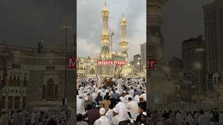 Maghrib Prayer Masjid AL Haram Makkah makkah shots viralvideo [upl. by Sanferd]