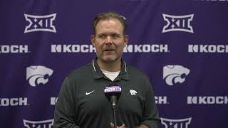 Conor Riley Kansas State OC Week 9 Kansas Press Conference [upl. by Lyndon672]