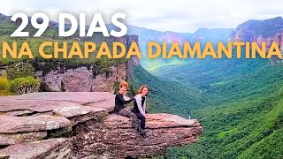 29 dias MORANDO na CHAPADA DIAMANTINA de MOTORHOME Documentário completo  EP EXTRA [upl. by Hamel]