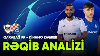 Qarabag FK Dinamo Zagreb  Rəqib Analizi [upl. by Roybn240]