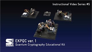 05 EKPQC SFifteen Instruments Quantum Cryptography Educational Kit Initial Setup [upl. by Moureaux]