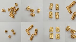 22ct gold beads designs  new gold Mangalsutra pipe beads designs 2023 with weight amp price [upl. by Starobin381]