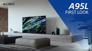 FIRST LOOK Sony BRAVIA XR A95L QDOLED TV [upl. by Ennavoj]