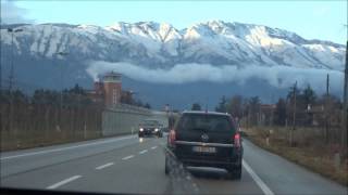 Passing the Flightline amp Driving to Aviano January 2016 Aviano Air Base [upl. by Hoon]