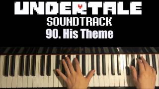 Undertale OST  90 His Theme Piano Cover by Amosdoll [upl. by Pratt]