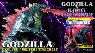 Godzilla x Kong ™ The New Empire ™ Godzilla Evolved  Playmates Toys ® Monsterverse [upl. by Akeret]