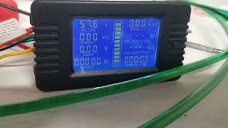 DC Multifunction Battery Monitor Meter with Shunt0300A Applied to 12V24V48V RVCar LCD Display [upl. by Tacita]