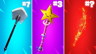 50 Most TRYHARD Pickaxes In Fortnite [upl. by Amieva]