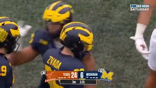 Texas vs Michigan 2024 NCAA Football Season Highlights [upl. by Eahsel]