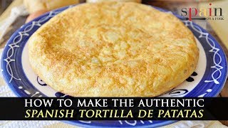 The Authentic Spanish Tortilla de Patatas Potato Omelette [upl. by Nosreme679]