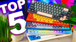 Top 5 Budget 65 Mechanical Keyboards [upl. by Rehpotsrik447]