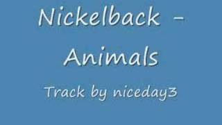 Animals  Nickelback  Backing Track [upl. by Niawtna]