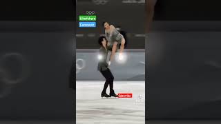 Fantastic iceskating dance move iceskating danc music shortsvideo [upl. by Safko956]