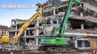 Sennebogen 830E demolition excavator [upl. by Akilat120]