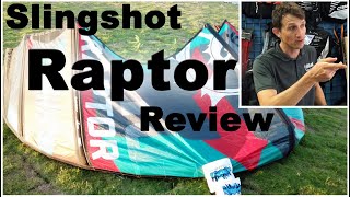 Slingshot Raptor V1 Kite Review 2020 [upl. by Nailluj]