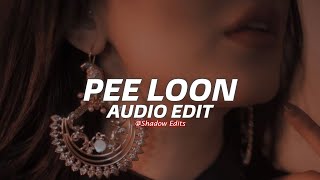 pee loon『edit audio』 [upl. by Pheni932]