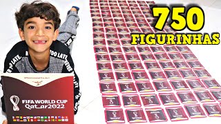 750 FIGURINHAS DO ÁLBUM DE FIGURINHAS DA COPA DO MUNDO 2022 [upl. by Eelaras]