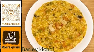 Barley kichdi for weight lossFiber rich barley recipeHealthy barley recipe in tamil [upl. by Kalvin195]