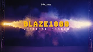 BeamZ BLAZE1800 Vertical Fogger 24x4W 4in1 LED [upl. by Teak644]