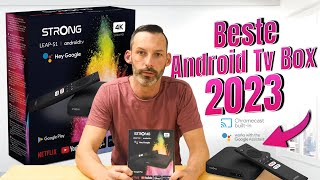 Strong Leap S1 4K Android TV Box Review  Beste Android TV Box 2023 [upl. by Orsay]