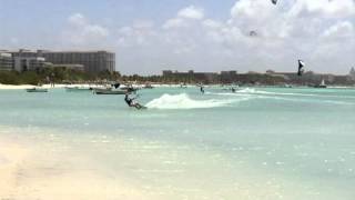 Kiteboarding in Aruba March 2012 [upl. by Calderon751]