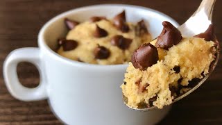 1 Minute Microwave Cookie  Perfect Cookie in a Mug  Em’s kitchen [upl. by Akemot226]