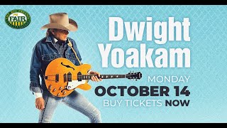 Dwight Yoakam RETURNS for the 2024 Big Fresno Fair  October 14 [upl. by Leummas]