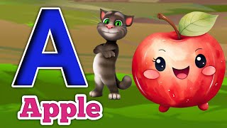 A for apple B for ball C for cat  Kids learning video  Abcd phonic song  Abcd song  kidsvideo [upl. by Galang]