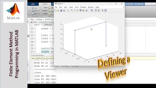 Programming the Finite Element Method using MATLAB  Part 7 Adding a Viewer [upl. by Annaeirb]