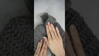 How to Crochet a Slouchy Sweater in 6 Easy Steps [upl. by Tamberg]