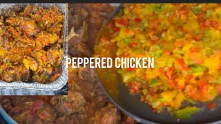 How to make peppered chicken recipe that would never go wrong  Spicy and delicious [upl. by Adyam]