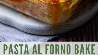 How to prepare pasta oven baked pasta Al forno pastaalforno foodpreparation [upl. by Eirelam]