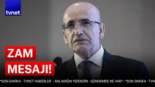 Mehmet Şimşek müjdeyi verdi Maaş zamları nasıl yapılacak [upl. by Ilonka]