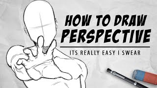 How to draw FORESHORTENING  Perspective Tutorial  Drawlikeasir [upl. by Eberle]